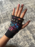 emo fingerless gloves